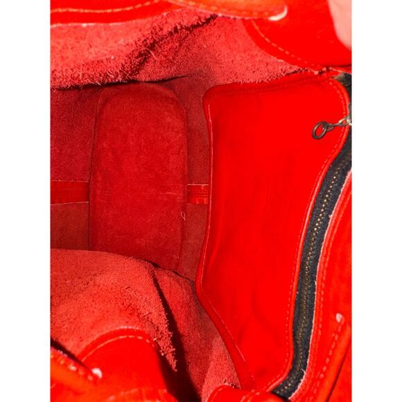 Excellent condition Coach vintage bucket bag candy apple red - Picture 9 of 9